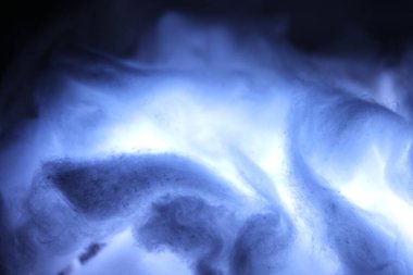 Moonlight stüdyosunda çiğ pamuk.