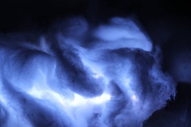 Moonlight stüdyosunda çiğ pamuk.