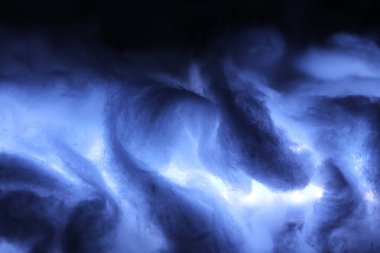 Moonlight stüdyosunda çiğ pamuk.