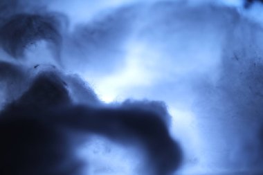 Moonlight stüdyosunda çiğ pamuk.