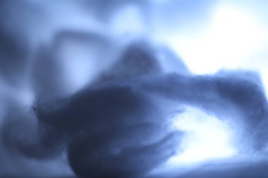 Moonlight stüdyosunda çiğ pamuk.