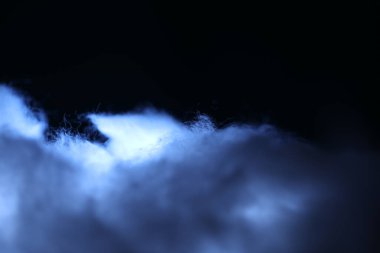 Moonlight stüdyosunda çiğ pamuk.