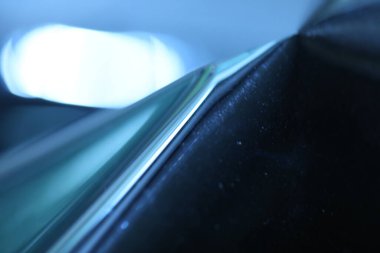 Soyut Gümüş Kağıt Doku Makro