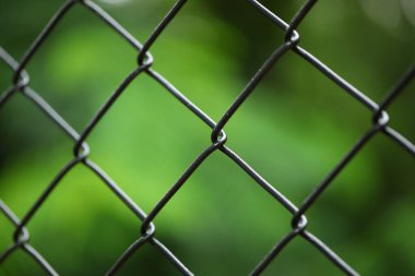 Soyut Metal Çit Ağ DokusuName