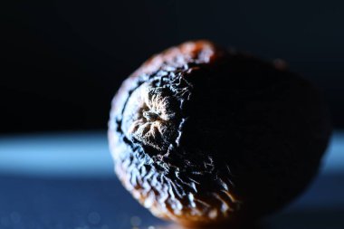 Hasarlı İlaç Kurutulmuş Meyve Yakın plan