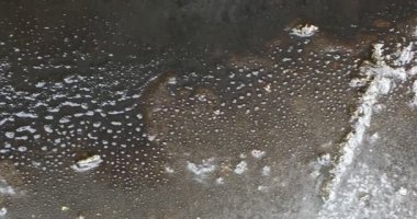 Suyun üzerindeki yağ dokusu