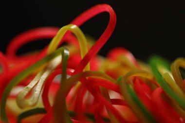 Çoklu Renkli Lastik Bantlar Dayanıklı Esneme