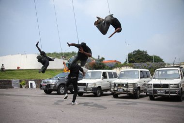 10 Temmuz 2025 'te Bangkok Tayland' da Dublör Erkekler Dövüşçüleri