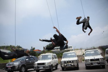 10 Temmuz 2025 'te Bangkok Tayland' da Dublör Erkekler Dövüşçüleri