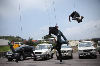 10 Temmuz 2025 'te Bangkok Tayland' da Dublör Erkekler Dövüşçüleri