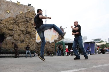 9 Temmuz 2025 'te Bangkok Tayland' da Dövüşçüler