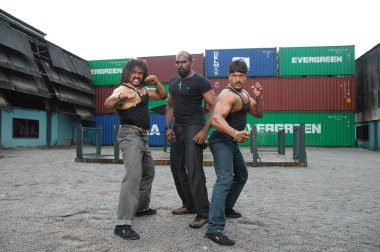 Film ekibi 20 Temmuz 2025 'te Hyderabad India' da iş yerinde.