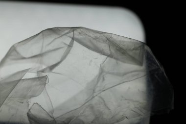 Saydam Kağıt Siluet Makro çekim