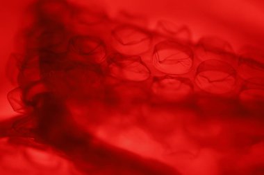 Şeffaf Kabarcık Kalıbı Kırmızı Işık