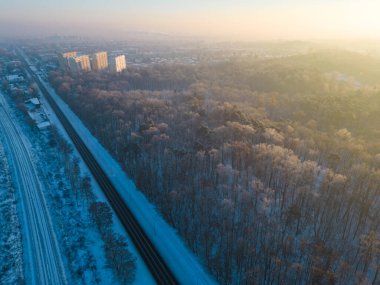 Pabianice Kış Parkı - Polonya