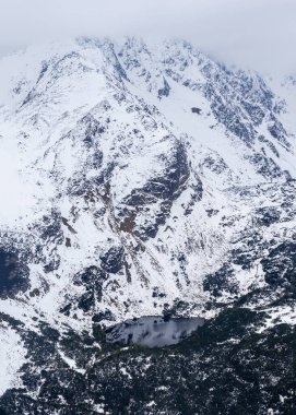 Kışın Batı Tatras Dağları - Polonya