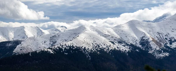 Montañas Tatras Occidentales Invierno Polonia —  Fotos de Stock
