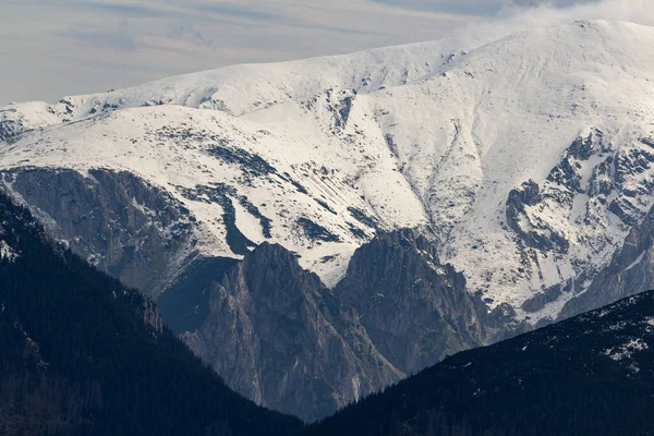 Pegunungan Tatras Barat Musim Dingin Polandia — Stok Foto