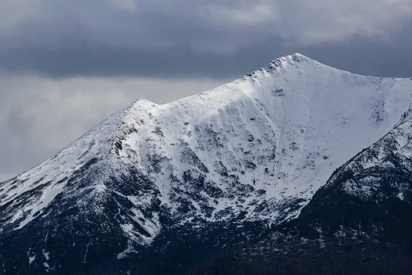 Les Montagnes Tatra Hiver — Photo