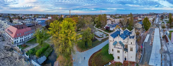 Befestigtes Anwesen Slowacki Park Der Stadt Pabianice Polen — Stockfoto