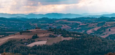 Beskidy Dağları 'nda panoramik manzara