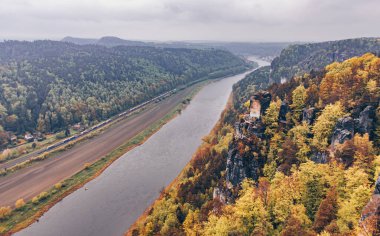 Bastei - İsviçre Saksonya - Almanya