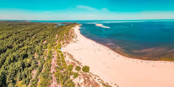 Mikoszewo Şehri yakınlarındaki Baltık Denizi - Polonya