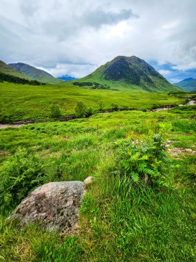 Glen Etive Yolu - Glen Coe - İskoçya