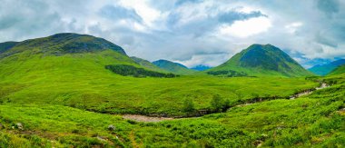 Glen Etive Yolu - Glen Coe - İskoçya