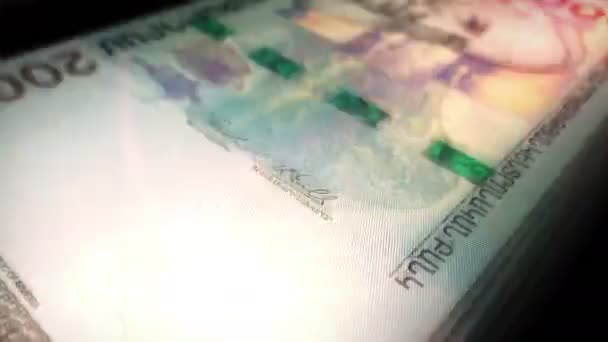 Armenia Money Armenian Dram Money Counting Amd Banknotes Fast Cash — Stok video