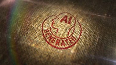 Yapay zeka doğal keten çuvalında işaret damgası oluşturdu. Yapay zeka içeriği ve otomasyon teknolojisi 3D tasarımın soyut kavramını ortaya koydu. Döngüsüz ve kusursuz animasyon.