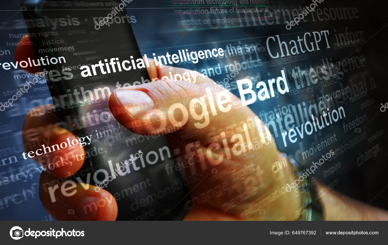 Poznan Poland April 2023 Chatgpt Bard Artificial Intelligence Poznan Poland April 2023 Chatgpt Bard Artificial Intelligence