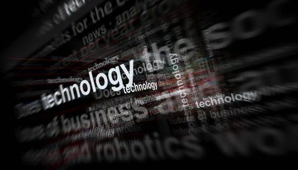 Technologiebranche Und Künstliche Intelligenz Social Media Auf Dem Display Suche — Stockfoto