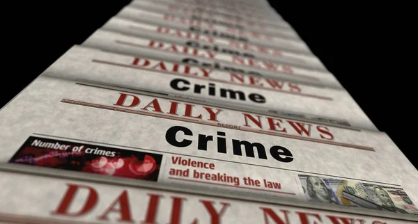 Εγκληματολογική Έρευνα Και Δικαιοσύνη Vintage Ειδήσεις Και Εκτύπωση Εφημερίδων Αφηρημένη — Φωτογραφία Αρχείου