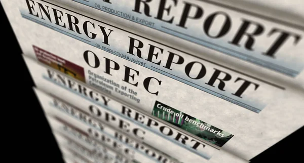 Die Opec Organisation Der Erdöl Exportierenden Länder Und Der Erdölproduzierende — Stockfoto