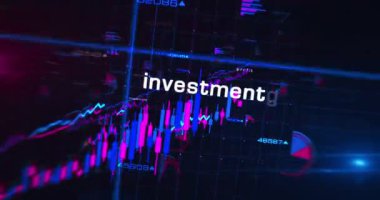 İş gelirleri ve sermaye diyagramları grafikler ve grafikler hızlı döngü analizi konsepti animasyonu