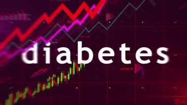 Medeniyet hastalıkları ve sağlık hizmeti krizi grafikleri ve grafikleri kusursuz döngüsel analiz konsepti