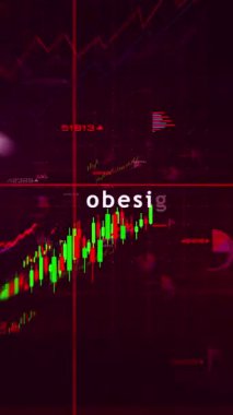 Dikey video: Medeniyet hastalıkları ve sağlık hizmeti krizi grafikleri çizelgeleri ve grafikleri dipsiz döngüsüz analiz konsepti animasyonu