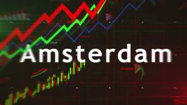 Dünyadaki borsa şirketleri grafikler ve grafikler kusursuz döngü analizi kavramları çiziyor