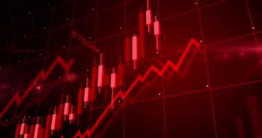 Para birimleri dünya doları yen ve pound para grafikleri ve grafikler konsepti