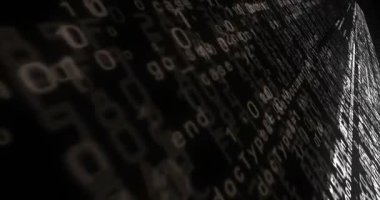 Estonya bayrağı 3D kodu. Estonya sancak siber güvenlik saldırısı ve konsept animasyonu.