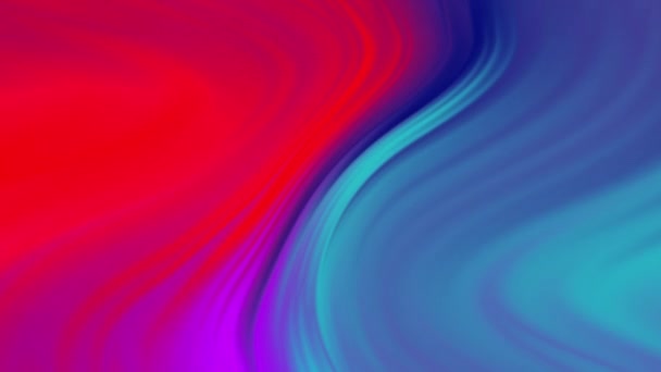 Neon Roșu Albastru Închis Culoare Roz Teal Lumina Animație Abstractă — Videoclip de stoc