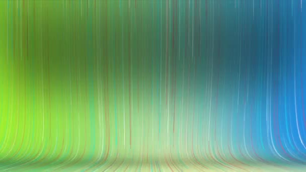 Abstract Mișcare Colorată Lumină Animație Galben Albastru Culori Lumina Explodează — Videoclip de stoc