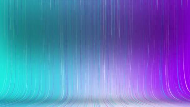 Abstrakt Rörlig Färgad Ljus Animation Gul Och Blå Färger Ljus — Stockvideo