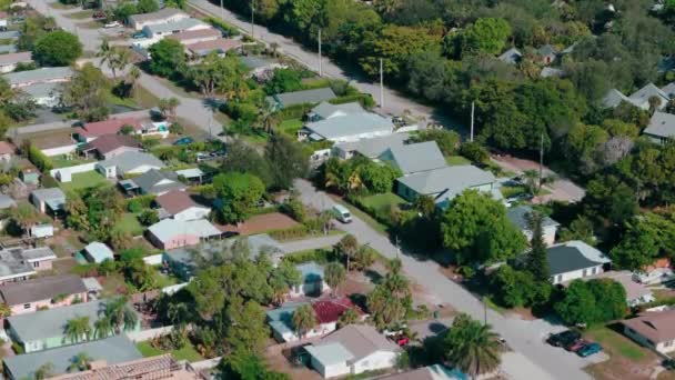 Широкомасштабные Съемки Домов Неаполе Высококлассные Районы Флориды Снимок Недвижимости Высококачественные — стоковое видео