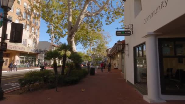 サンタバーバラの街並み サンタバーバラ カリフォルニア 2023年10月10日 高品質の4K映像 — ストック動画