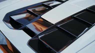 Vücut elementi Supercar. Yüksek kalite 4k görüntü