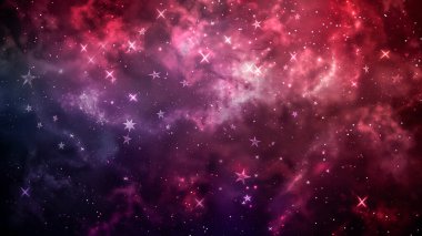 Fotokopi uzayı olan yıldızlı bir gökyüzünün sancak resmi. ABD 'de tatil kavramı