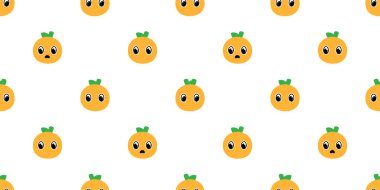 turuncu desensiz vektör vektör göz karikatür eşarbı izole edilmiş arka plan fayans duvar kağıdı hediye paketleme kağıt çizim çizim tasarımı