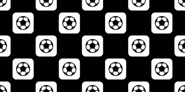 Futbol pürüzsüz desenli futbol, vektör spor karikatür karalama hediye kâğıt kaplama arka plan tekrar duvar kağıdı eşarbı izole çizim tasarımı